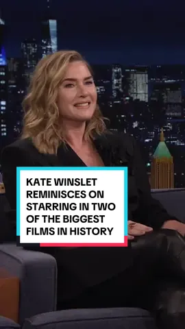 Kate Winslet reminisces on starring in two of the biggest films in history (Titanic & @Avatar: The Way of Water) decades apart and how the film industry has changed since the ‘90s. #FallonTonight #TonightShow #KateWinslet #Titanic #RoseDawson #Avatar #AvatarTheWayOfWater 