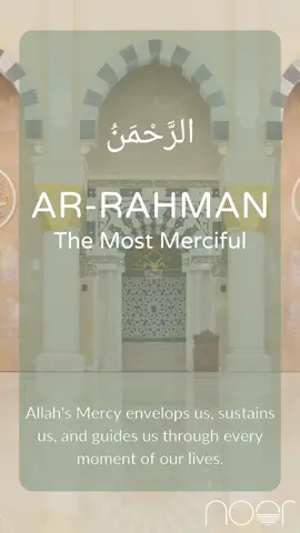 Contemplate the profound depth of a mother's love. Despite the pain and hardship, a mother's love remains unwavering and unconditional. It is a love that transcends understanding, rooted in an innate desire to nurture and protect. 💖 Now, imagine the magnitude of Allah's Mercy, which surpasses even the love of a mother for her child. Allah's Mercy envelops us, sustains us, and guides us through every moment of our lives. It is a Mercy that knows no bounds, reaching out to every corner of existence with the utmost compassion and grace. 💕 He is the Most Mercifull, He is Ar-Rahman. 