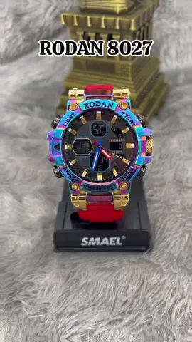 BEST SELLER RODAN 8027 PELANGI TALI MERAH, GANTENG BANGET DAN WARNA NYA LANGKA LOH! YU BURUAN JOIN LIVE AYANG UNTUK DAPATKAN HARGA DISKON DAN ADA PENAWARAN MENARIK LOH😍❤️#fypシ゚viral #jamtanganoriginal #jamtangansmael #smaelstore #menyambutramadhan #menyalaabangkuh🔥 #jamtanganpria #jamtanganantiair 