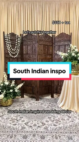 So obssessed with this song, my take on south indian wedding decor #southindianweddingdecor #gtadecorator #weddingtiktok #2024bride #weddingdecor #pakistaniwedding #punjabiwedding #indianweddingdecor 