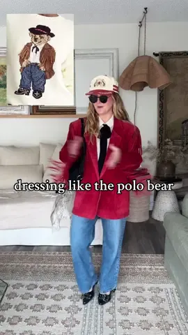 Replying to @Emily’s Boredom MY BEST POLO BEAR FIT YET. This is not a drill! I am SO obsessed with today’s Polo Bear Fit it’s not even funny. He’s my spirit animal now lol #TikTokFashion #ralphlauren #fashion #style #OOTD #grwm #outfitinspo @Ralph Lauren #fitcheck 