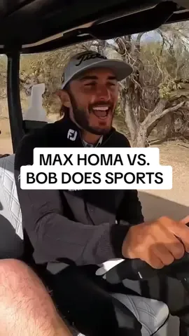 Tick left em with no reaction 😂 #fyp #golf #golftiktok #bobdoessports #maxhoma 