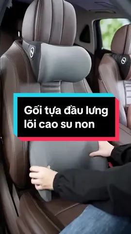 Gối tựa đầu và lưng lõi cao su non mềm mại và thoáng khí, giúp giảm bớt mệt mỏi và đau nhức khi bạn lái xe đường dài #mexe36 #phukienoto36 #phukienoto #phukienxehoi #goituadauoto #goitualungoto #goituacaosunonoto 