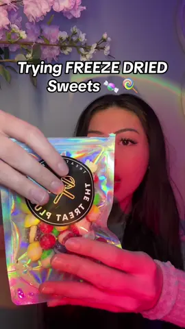 Asmr trying freeze dried sweets! #asmr #Asmr #asmrmouthsounds #mouthsoundsasmr #asmrcrunch #asmrcrunchy #asmrfast #asmrfood  @TheTreatPlug.uk 