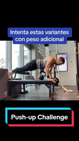 Si ya puedes hacer más de 20 push-ups, puedes intentar este entrenamiento intermedio-avanzada de flexiones de brazo, agregando lastre. Aumenta el nivel de dificultad de las pushups, ya sea colgándote una mancuerna (o ketbell) o con una mochila con peso. 20% a 30% de peso corporal es un buen desafío. Ejemplo si pesas 70 kg, usar entre 15 kg a 20 kg de lastre. #gimnasio #gym #calistenia #rutinas #calisthenics #routine #calistenia #Fitness #GymTok #fyp #pushups #bodybuilding #pushupprogress #flexionesdebrazos #pushupchallenge #flexionesdebrazosvariantes #lagartijasvariantes
