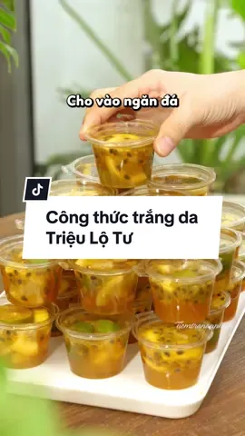 Trả lời @Thaovynee Công thức nước uống trắng da Triệu Lộ Tư #ThanhThoiLuotTet #tiemtraannhien #ocop #dacsanvietnam #ancungtiktok #LearnOnTikTok 