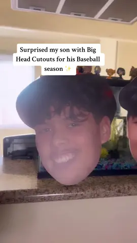 What do you guys think? Did I do good? #MomsofTikTok #bigheadcut #baseballmom 