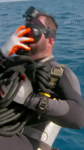 Salvaging is a dangerous game. 😳 #DeepWaterSalvage, new episodes Thursdays at 7.30pm AEDT on A&E or Watch On Demand. #Deepwater #Salvage #Water #Boat