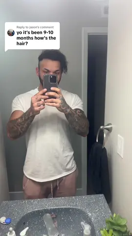 Replying to @jason come a long way #minoxidilresult #minoxidil #balding #hairregrowth #alopecia #malepatternbaldness #hairregrowthjourney 