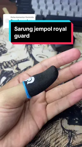 Membalas @Dxrkzide  nih yg minta review sarung jempol royal guard #sarungjempol #sarungjempolgame #sarungjempolroyalguard 