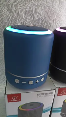 CAIXA DE SOM BLUETOOTH KAPBOM ORIGINAL COM LIZ RGB  MODELO KA-8169 DISPONÍVEIS NAS CORES PRETA E AZUL  GARANTIA DE 90 DIAS  RETIRAR EM SANTA BARBARA D OESTE ENTREGAMOS SANTA BARBARA D OESTE E AMERICANA VENDEMOS ATACADO E VAREJO  ZAP (19)98992-3468