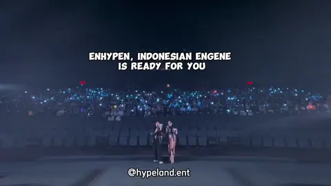 SHOUT OUT WITH INDONESIA ENGENE 😭‼️ suara nya menggelegar nih satu studio🥹🫶🏻 #enhypen #fyp #engene #hypeland #event #indonesiaengene #engeneindonesia 
