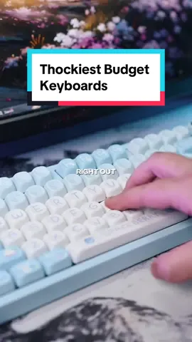 Replying to @fr0gbelly the best sounding budget kbs ive tried #customkeyboard #mechanicalkeyboard #keyboardasmr #gamingkeyboard #mechkeyboard #techtok #Tech #deskupgrade #GamingSetup 