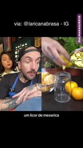 Receita: Licor e Sal de Mexerica 🍊#agoravocêsabe #euteensino #aprendanotiktok #mexerica #DIY 
