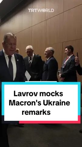 “Hahahah” Russian Minister of Foreign Affairs Sergey Lavrov laughed off a question regarding the French president’s remarks on Ukraine during the Antalya Diplomacy Forum. #Lavrov #russia #macron #ukraine #antalyadiplomacyforum 