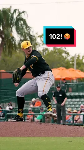 Just a casual 102 mph from Paul Skenes 🥵