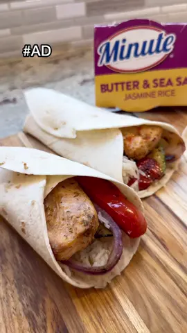 #ad @Minute Rice’s Butter & Sea Salt Jasmine Rice Cups were a delicious addition to my salmon and grilled vegetable wraps. Perfect for my family of four! Grab some Minute Rice cups at your local grocery store, microwave it for just 60 seconds and see what flavorful meals you can create, too. #WhatsYourFlavorite #MinuteRicePartner 