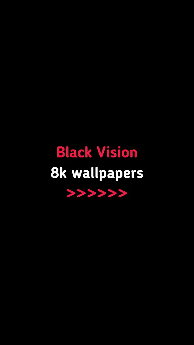 Black Vision 8k wallpapers