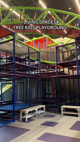 Did y’all know about this playground at Living Spaces?! We went couch shopping and ended up having so much fun with our toddler here!! 🤪  #livingspaces #playground #MomsofTikTok #toddlermom #momhack #sahm #sahmlife 