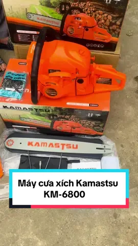 Máy cưa xích kamastsu KM 6800 đáng dùng trong tầm giá #kamatsu #komatsu #maycuaxichchayxang #maycuaxichxang 