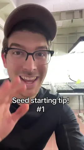 Bigger isnt always better when it comes to seed starting! #seedstarting #seed #gardentip #gardening #garden #gardentok #fyp #fypシ #foryou 