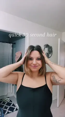 The easier the better #easyhairstyles  #quickhairstyle #hairtok #hairturtorial #MomsofTikTok #momlife #momsbelike #beauty #fyp #fypシ #foryou #foryoupage 