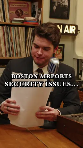 Security at Boston Airport needs to up it’s game! 🐒✈️ #RadioRufus 