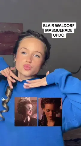 Replying to @Just Julia this is my longest tutorial yet i think🫢 blair waldorf masquerade ball updo! #updo #updohairstyle #promhair #masquerade #blairwaldorf #blair #gossipgirl #gossipgirlhere #gossipgirledit #gossipgirltiktok #blairwaldorfedit #blairwaldorfaesthetic #blairwaldorfhair #updoinspo #updoideas 