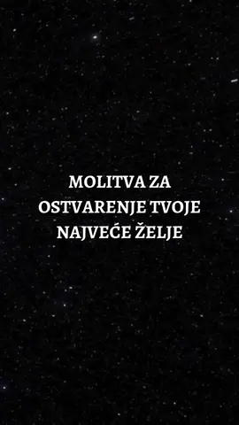 Molitva za ostvarenje tvoje najveće želje 🙏❤️ #bogjetu #bog #molitva #isus #duhovnost #amen 