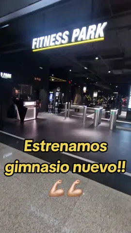 Entrenamos en FitnessPark 💪🏼 #fitnesspark #Fitness #gym #gimnasio #fitnessmotivation 