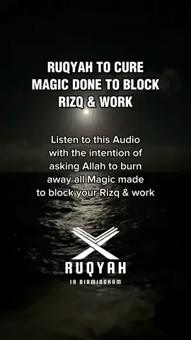 When Listening to this audio just keep it looping for around 10-15 mins, please ensure someone is with you whilst you do this test incase of a reaction to the Ruqyah. DISCLAIMER: By Listening to this audio you declare that you are aware of the Ruqyah diagnosis process and that you are aware that unexpected events or situations can/may arise during ruqyah treatment. #envy #evileye #hasad #ayn #blackmagic #sihr #iblees #shaytaan #devil #spirits #djinn #Jinn #Jinn #Shiah #sufi #bidah #salafi #sunnah #Hadith #quran #Raqi #IslamicQuotes #Quran #Hadith #IslamicReminder #MuslimLife #IslamicKnowledge #Islam #MuslimCommunity #IslamicInspiration #IslamicEducation 