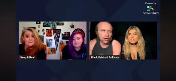 Cilp of @Evil Nate & I on ‘keep it real podcast’   #crps #crpsawareness #prowrestler #femalewrestling #womenswrestling  #wrestler #wrestling #wrestle #professionalwrestler #independentwrestler #WWE #aew #impactwrestling  #fyp #finalgirl   #blackdahlia #blackdahliamurder #chainsaw #chainsawqueen #urbanlegend 