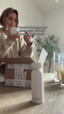 I ordered Beyonce’s haircare line @Cecred  so you dont have to. Let me know if you want to see a review #CapCut #haircare #beyonce 