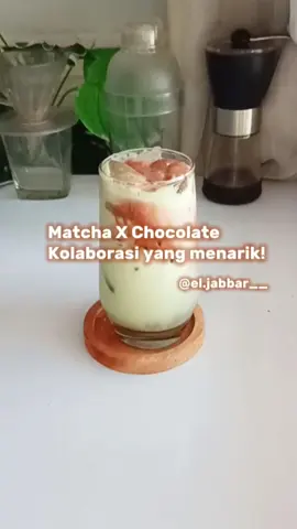 Butuh cara baru menikmati matcha atau cara baru menikmati chocolate? Ini solusinya, yuk kita buat Iced Choco Matcha! Berikut ingredientsnya: • 30gram Matcha Powder • 30grma Chocolate Powder • 150ml Fresh Milk • Ice Cube Gampang bgt untuk membuatnya. Silahkan dicoba! #matcharecipes #matcha #matchalovers #matchalatte #matchagreentea #icedchocolate #minumanhomemade #minumankekinianjakarta #minumankekinian #minumanunik #resepminumanunik #resepminumanviral #resepminumandingin #resepminumankekinian #cafeathome #caféathome #café #cafe #viraltiktok #tiktokviral2024 #videoviral #tiktokindonesia #fyp #fyptiktok #videoviralitiktok 