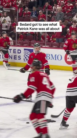 Big shoes to fill #connorbedard #NHL #hockey #blackhawks #showtime #patrickkane #hockeyplayer #fy #fyp