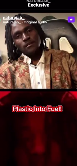 The simplest questions can be the best! Plastic into fuel #naturejab #pyrolysis #Science #education #cars #car #gas 