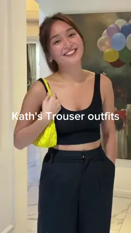 Heres Kath serving us some TrouserFits🫶🏻😍 #kathrynbernardo #trouser #trousersoutfit #basicfit 