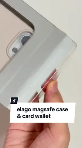 ASMR Unboxing of @elago 's new Silicone Magsafe case & cardwallet both in Stone✨ #elago #magsafe #iphone15pro 