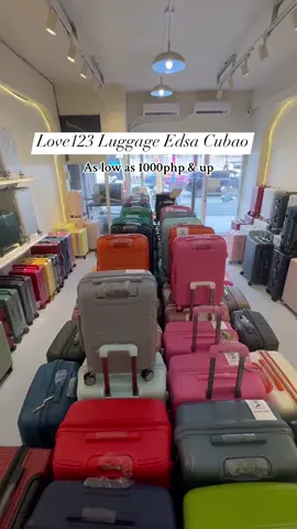 Travel in style, level up! Love123 Luggage x Camille branches in Tomas Morato QC,  Banawe QC, EDSA Cubao QC, Chino Roces, Makati, and Boracay Station 1 Beachfront are open daily from Mondays to Sundays, 9 am to 8 pm. SOON TO OPEN TM KALAW MANILA BRANCH! #luggage #love123luggagexcamille #love123luggage #love123byCamille #love123 #travel #travelph #Love #suitcase #philippines #bag 