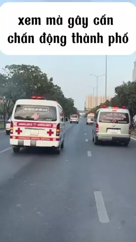 1 đoàn xe cấp cứu khẩn cấp #ambulance #capcuu #tuantai1902 #xuhuong #xh 