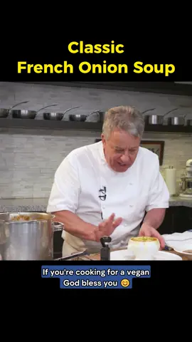 Classic French Onion (Onyo) Soup!  #ChefJeanPierre #JeanPierre #food #Cooking #Recipes #Meals #homecooking #ChefCooks #foryou