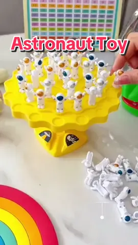 Astronaut Balance Tree Game #balance #stackabletoys #educationalgame #children 