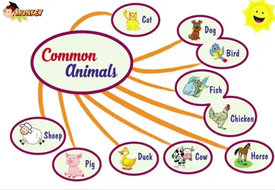 Topic : Animal ( Động Vật ) - Phần 2 What animal can you see ? #hoctienganh #tienganhchobe #giaotiephangngay 