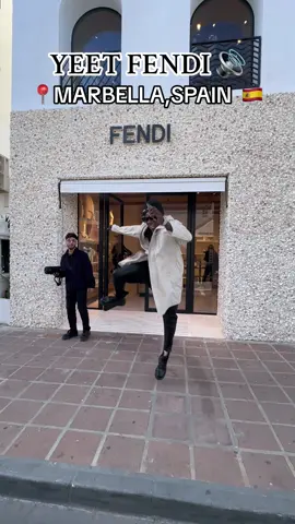 FENDI STORE MARBELLA whats Good 😂🔊📍🇪🇸 #SCREEZY #yeetgang 