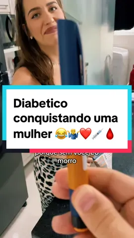 Comenta aqui as cantadas mais bregas que podemos dar 😂🤷‍♂️❤️💉🩸 #diabetico #diabetes #cantada #couple #casal #insulina #trend #viral 