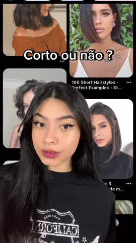 Corto ou não? @epik.br  #epikapp #aihair #cabeloia #cabelocurto #bobcut #antesxdepois 