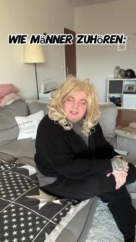 Als wenn man da ordentlich zuhören kann 😂 #comedy #family #couple #men credits an Martina Hill (grundidee von ihr)