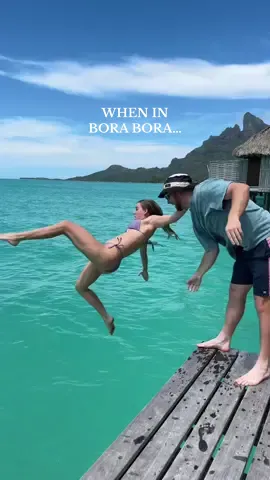 WHEN IN BORA BORA…💀💀💀💀 and it’s the eay that I actually lost my earrings hahahahah #dayinmylife #borabora #kimkardashian #viral #trending #MomsofTikTok #youngmom #marriage #trippinwithtarte #gifted 