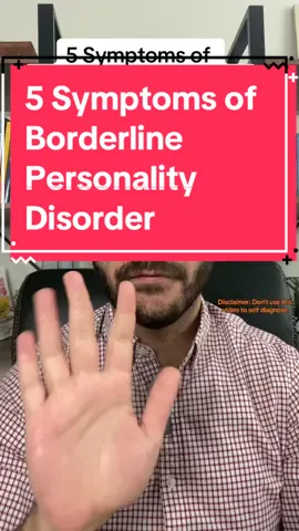 5 Symptoms of Borderline Personality Disorder. #bpdawareness #bpdtiktok #borderlinepersonality #borderlinepersonalitydisorderawareness #bpdsymptoms #symptomsofbpd #fyp #foryou #foryoupage 