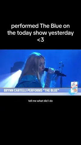 Full belt full drama at 9am good morning @TODAY Show #singersongwriter #livemusic #brynncartelli 